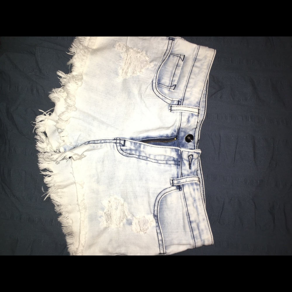 High Rise Cheeky Shorts